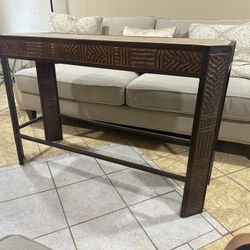 Beautiful Brown Console Table 