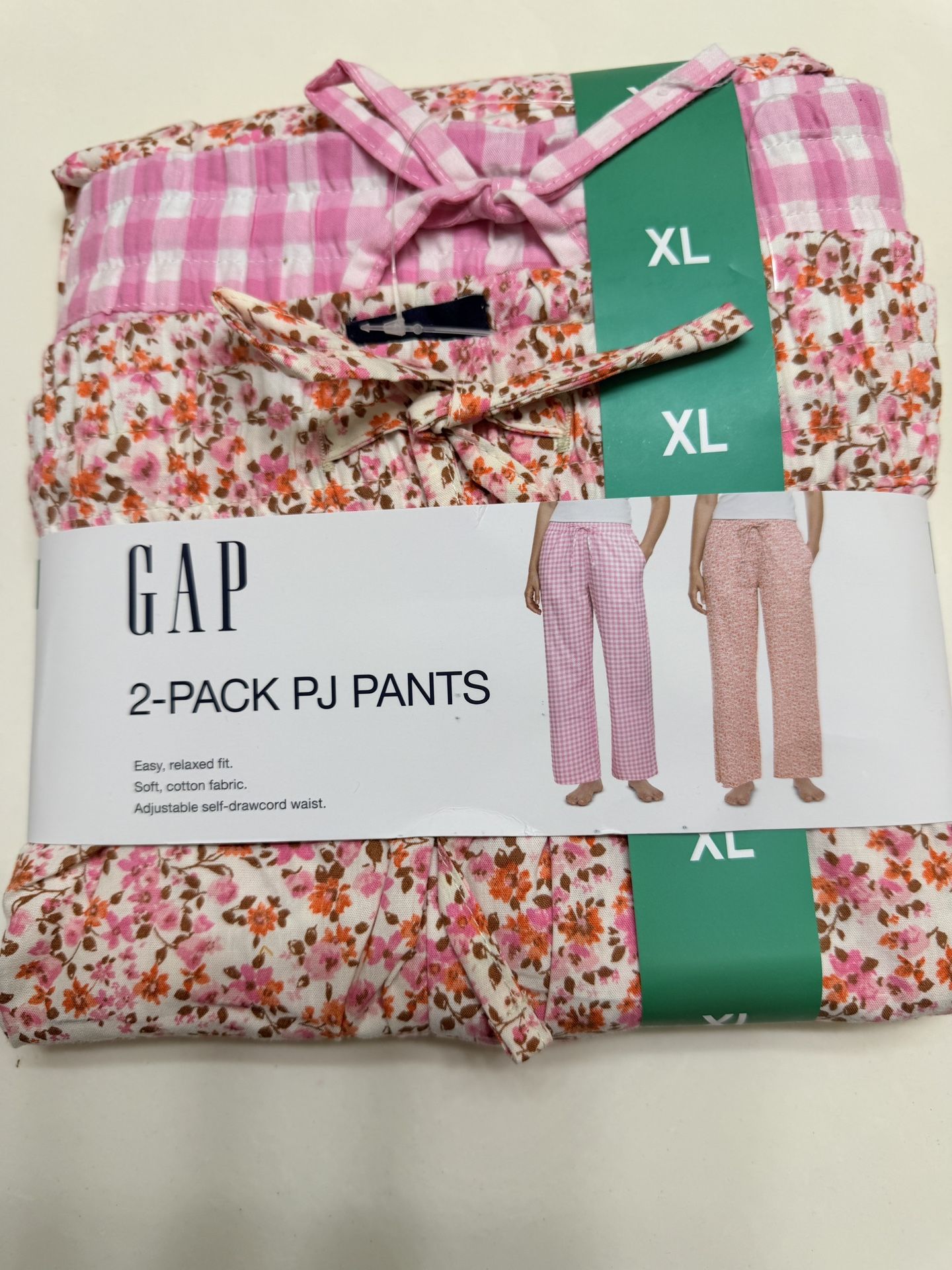 Brand new women’s Gap 2 pack pj pants size XL for $12