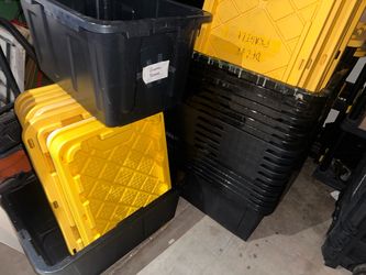 27 gallon storage bins