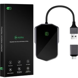 Wireless CarPlay Adapter for iPhone - Converts Wired to Wireless- Brand New!!