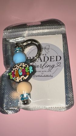 CUTE Teacher Keychain