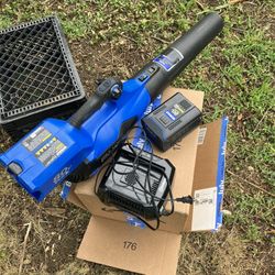 Kobalt 80-volt 630-CFM 140-MPH Battery Handheld Leaf Blower 2.5 Ah