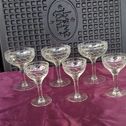 Vintage Crystal Glasses