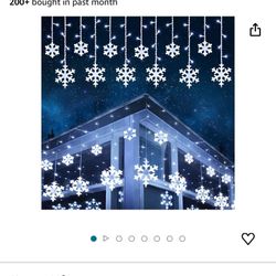 Snow Flakes Christmas Lights
