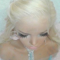 20 In Human Hair Blonde Large Lace Front Wig Make Offer