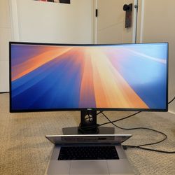 Dell 34inch Curved Monitor 