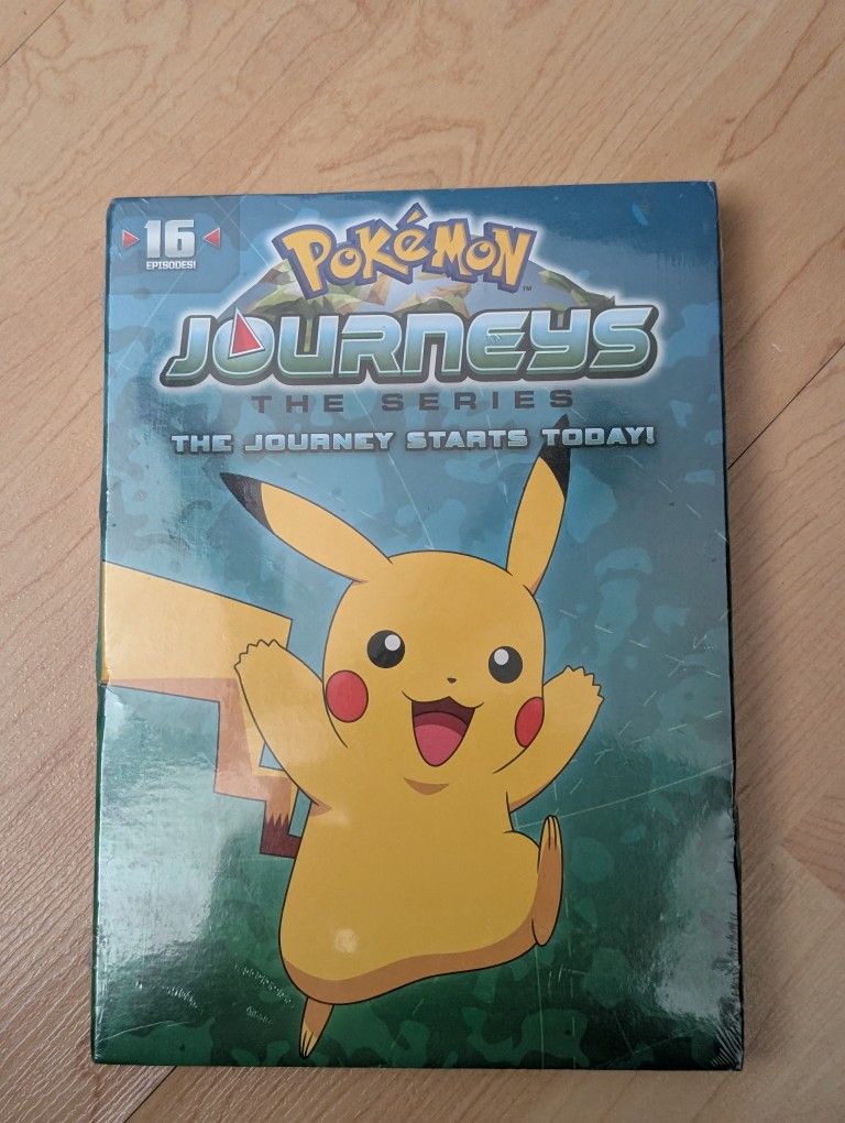 Pokemon Journeys The Series DVD Factory Sealed