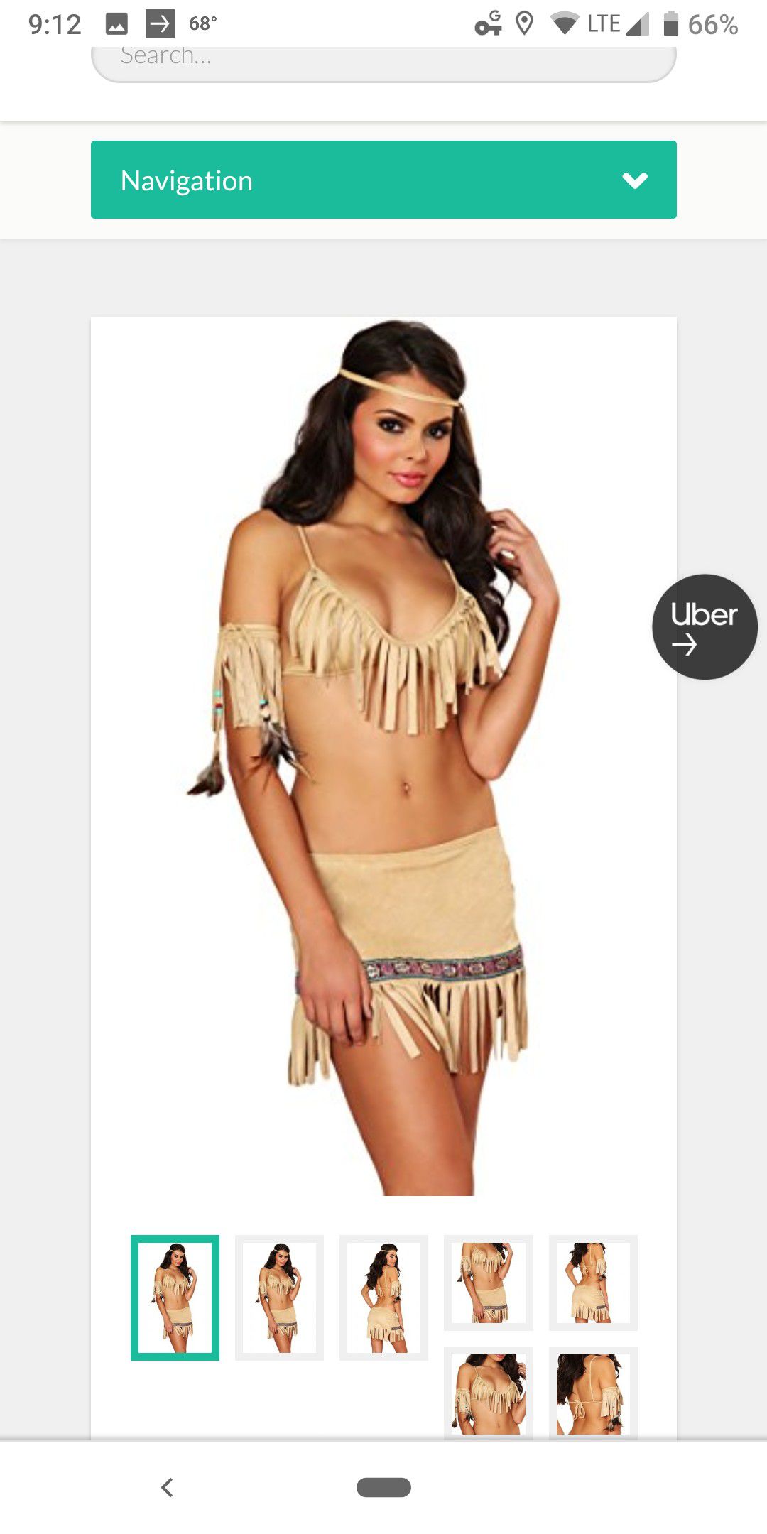 Sexy Indian costume