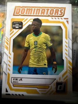 2026 World Cup fifa donruss panini Vini Jr. Brazil card