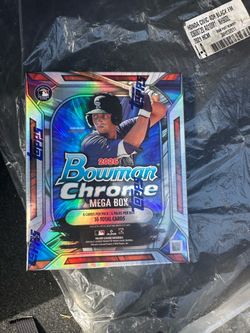2026 BOWMAN CHROME BASEBALL MEGA BOX (36 Cards) MLB Brand New Sealed 1 available