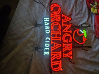 Angry Orchard Hard Cider Neon Sign