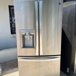 Kenmore Elite 3 Door Stainless Steel Fridge