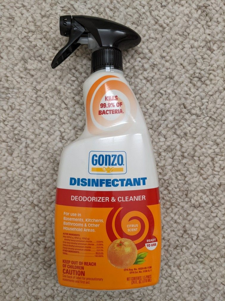 Bathroom/Kitchen Cleaner / Sanitizer / Deodorizer / Mildewstat (Brand New)