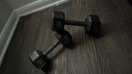 (2) 20LB Dumbells