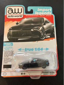 Auto World 2023 NISSAN Z BLACK DIAMOND 1/64 DIECAST