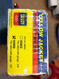 Yellow Jacket SuperEvac Manifold