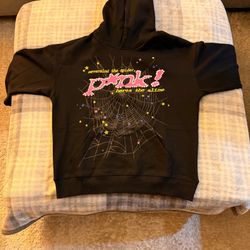 Spider Hoodie Black M