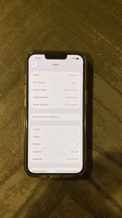 iPhone 13 Pro 256 gig