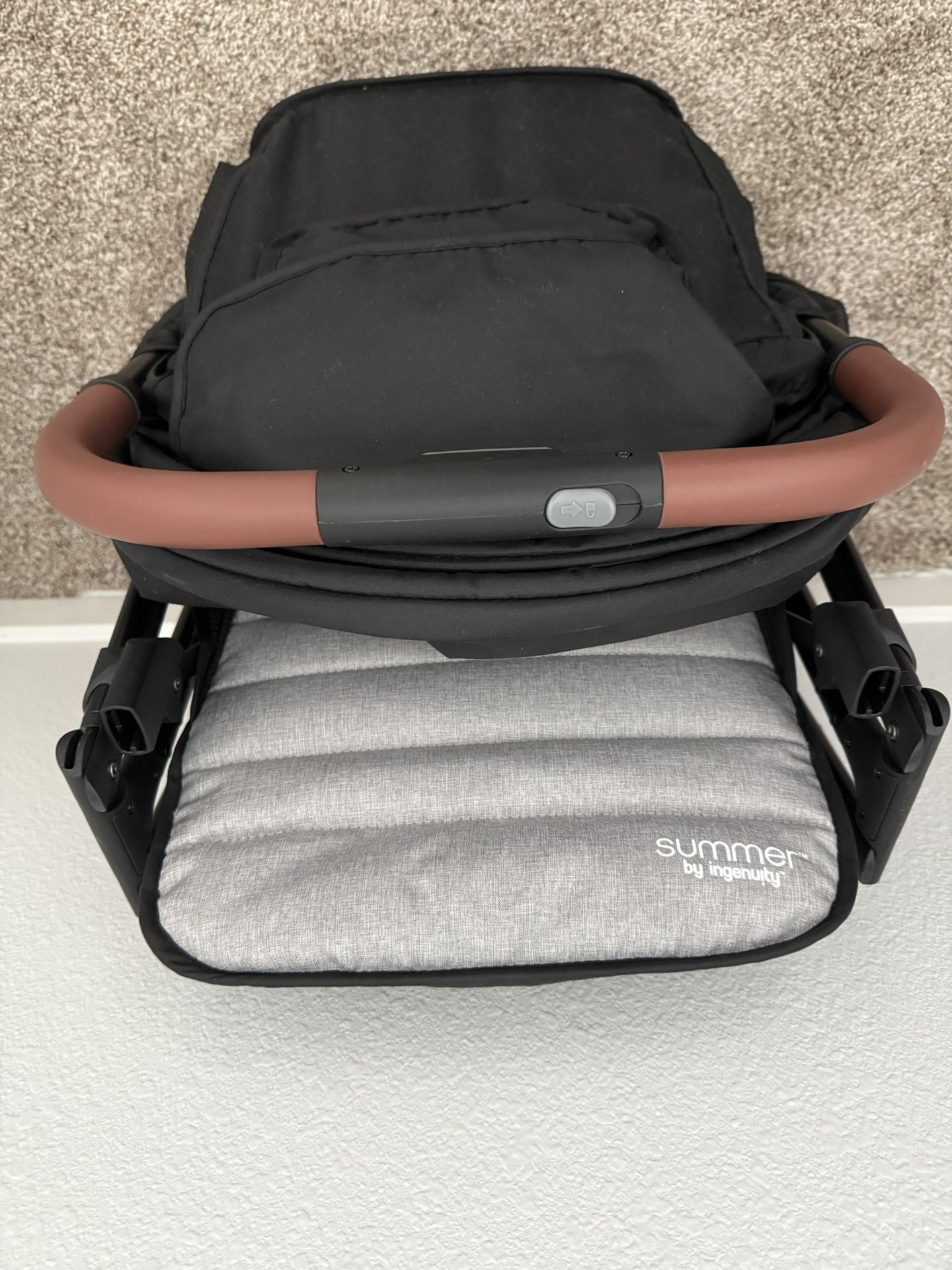 Ingenuity 3Dquickclose CS+ Compact Fold Stroller-Gray