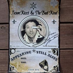 Jason Ricci Signed 2013 Poater