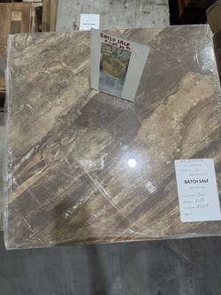 Brown Stone 24” x 24” Porcelain Tile - $1.29 s/f