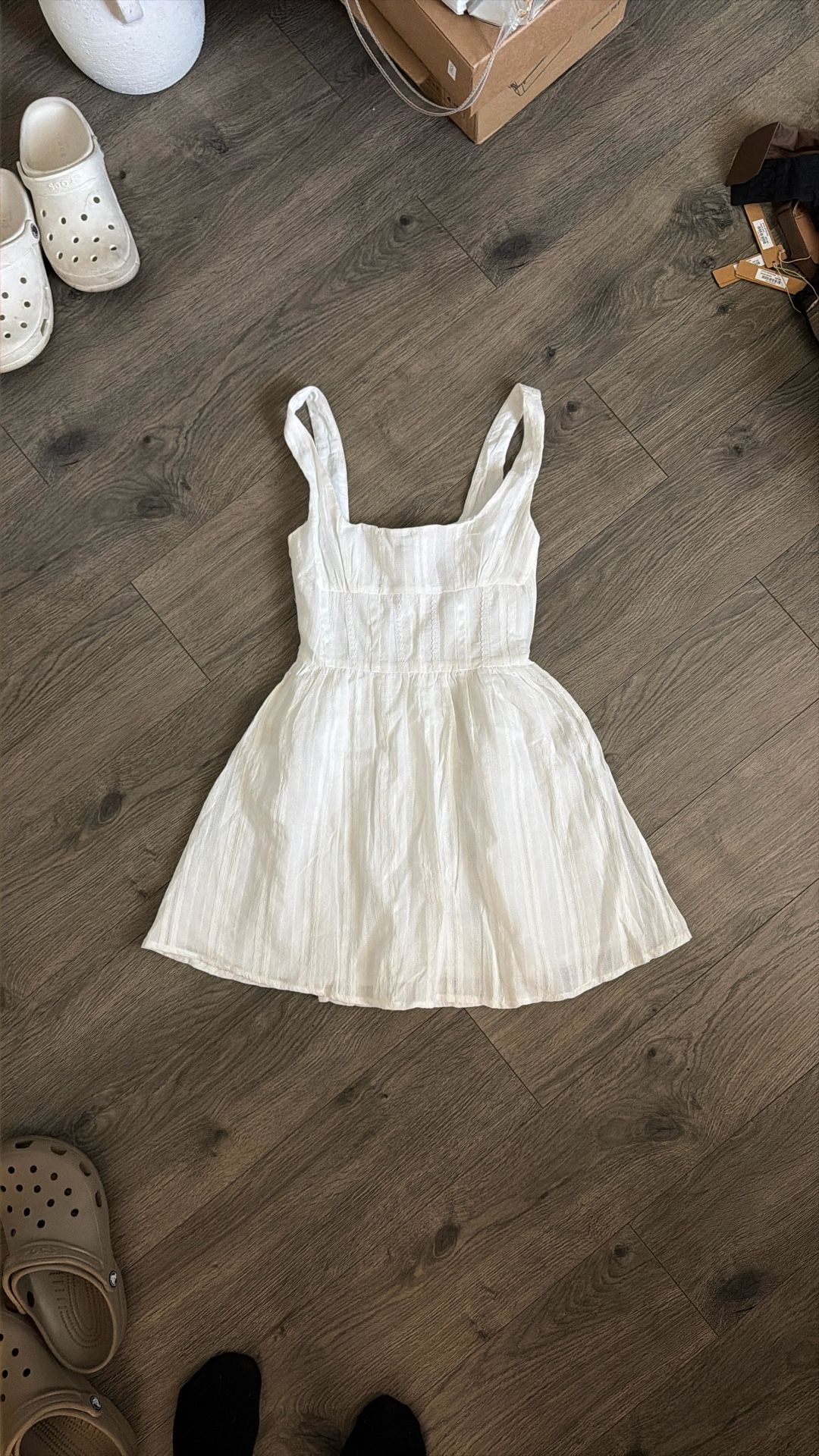 Women’s White Princess Polly Dress