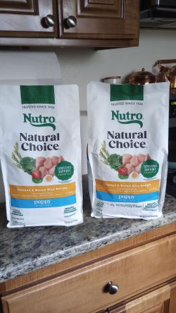 Nutro Puppy Food bags