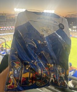 Los Angeles Dodgers Salvadoran Heritage Night Jersey XL 8/11/26
