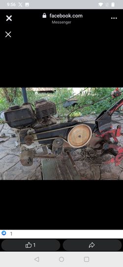 Rotary Tiller with Predator Gas Engine