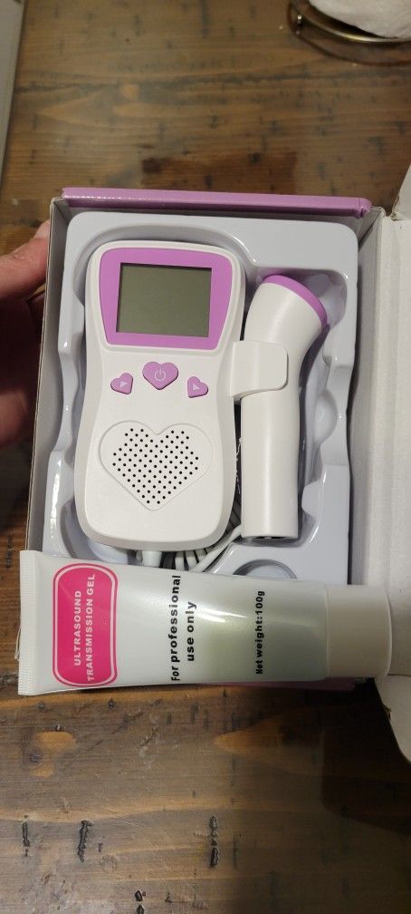 Accessories for Baby Heartbeat Monitor Pregnancy Doppler Fetal Monitor, Baby Monitor Pregnancy Accessories for New Mom Home Use-H07