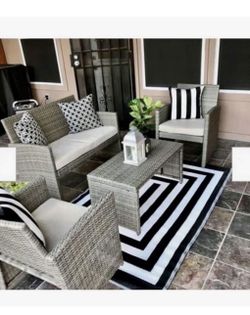 Brand New Indoor Or Outdoor Patio Furniture Set With Cushions 