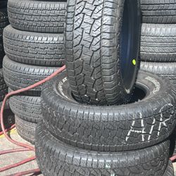 Set Of Hankook 265/65/17 Semi New $330