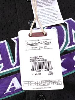 Mitchell & Ness Randy Johnson Black Arizona Diamondbacks Fashion