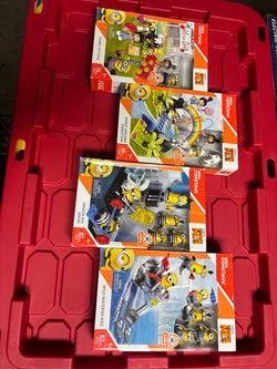 Lot of 4- New MEGA Construx Despicable Me Agnes Toy Sale/Unicorn Expedition Rare