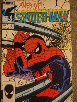 Web of Spider-Man #4 Comic Book