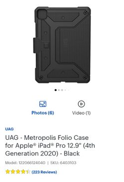 UAG Metropolis Folio Case for IPad 12.9"