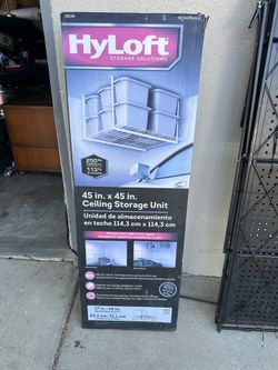 Hyloft ceiling storage unit