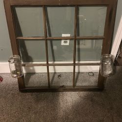 9 Pain Antique Window