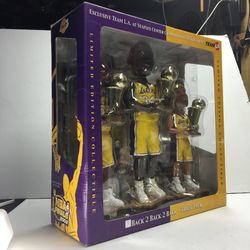 Kobe - Shaq - Fisher 🏀 Lakers bobbleheads collectable