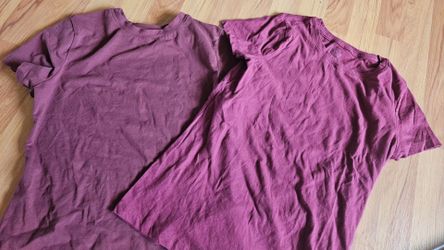 Burgundy shirts