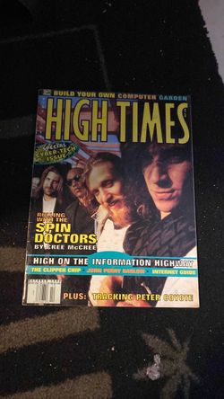 High Times Magazine October 1994 Spin Doctors