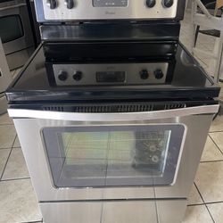 Whirlpool Electric Stove Stainless Steel