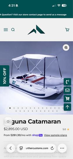 Inflatable dinghy