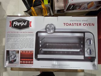 Parini Stainless Steel Toaster Oven