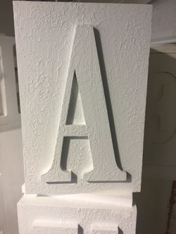 foam letter