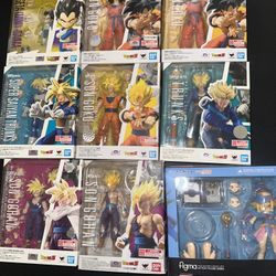 Sh Figuarts Dragon Ball And Figma Figures 