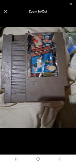 Super Mario Bros Duck Hunt NES Cartridge