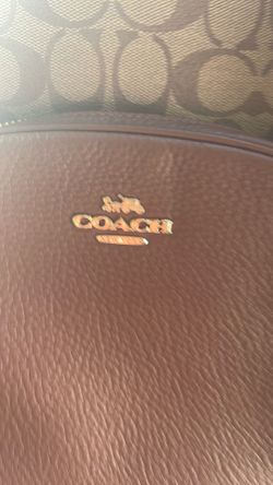 Coach bag with shoulder harness