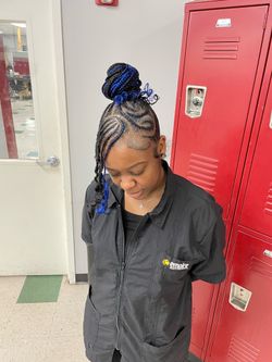 Stitch freestyle ponytail
