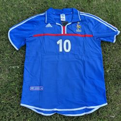 Zidane France Retro Vintage Jersey 
